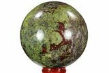 Polished Dragon's Blood Jasper Sphere - South Africa #107261-1